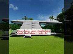 Nowoczesna moda luksusowa innowacyjna kapsuła kosmiczna Hotel Holiday House Mobilny
