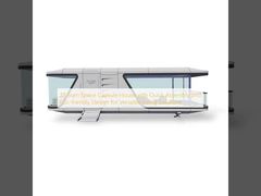 38 Sqm Space Capsule House with Quick Assembly and Eco-friendly Design for Versatile Living Solutions