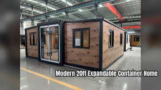 Casa container espandibile Fullking da 20 piedi Vita moderna
