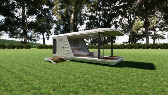 Bon prix Micro-capsule de luxe en extérieur espace modulaire préfabriqué pour Apple Cabin House en ligne