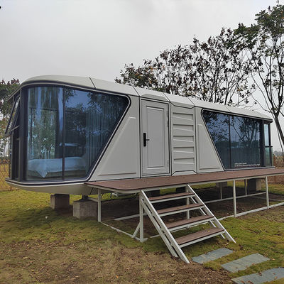 Bon prix Maison en capsule préfabriquée écologique avec panneaux solaires Hôtel en capsule en conteneur durable en ligne