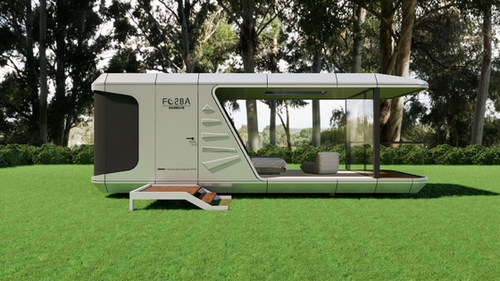 Guter Preis Fuqian Metall Mobile Space Capsule / Outdoor Capsule House Luxus modern Online