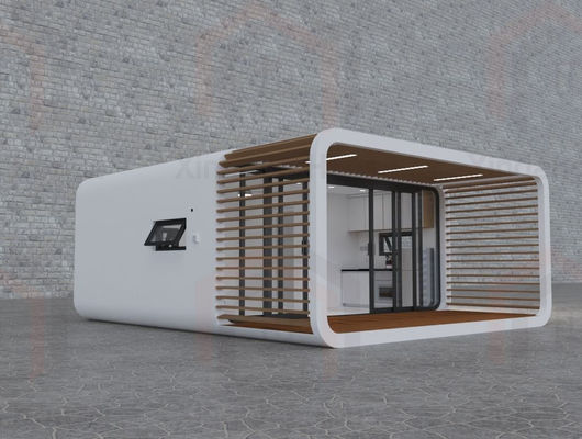 Giá tốt. Apple Cabin Office hiện đại Vật liệu thép Cabin văn phòng vườn trực tuyến