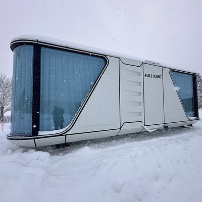 Buen precio Casa cápsula espacial para construcción prefabricada diversificada y cabina de manzana en línea