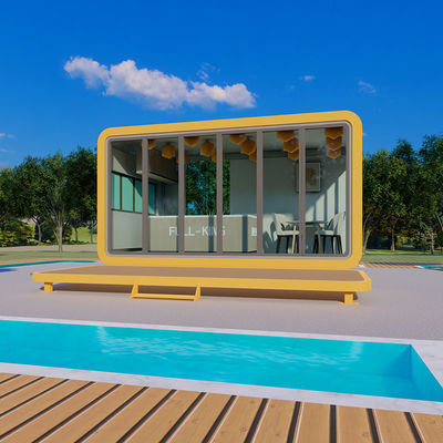 Bon prix Couleur Taille personnalisée Apple Cabine Maison Bureau Cabine Contenant 6*3*3m en ligne