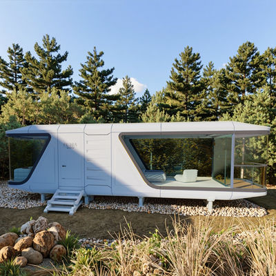 Dobra cena. Nowa kapsuła kosmiczna stalowa konstrukcja kontenerowy dom przenośna mobilna kapsuła kosmiczna 10T w Internecie