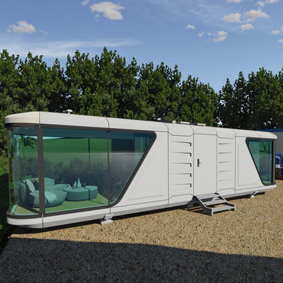 Buen precio Capsule Luxury Casa Prefabricada Moderna Camper Casa Pequeña Trailer de Viajes Capsula Cabina Capsula Casa Pequeña en línea