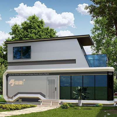 Good price Galvanized Steel Frame 2 Bedroom Capulse House With Personalized Customized Services online