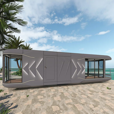 Bon prix Maison capsule couleur personnalisée avec 1 chambre et 1 salon, maison capsule intelligente en ligne