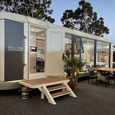 Bon prix Restez isolé et confortable Capsule spatiale maisons Panneaux en polyuréthane Toit en acier en ligne