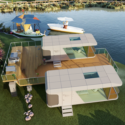 Goede prijs Grote Luxe Buiten Decoratie Geprefabriceerde Homestay Ruimte Capsule Mobiele Capsule Kamer online
