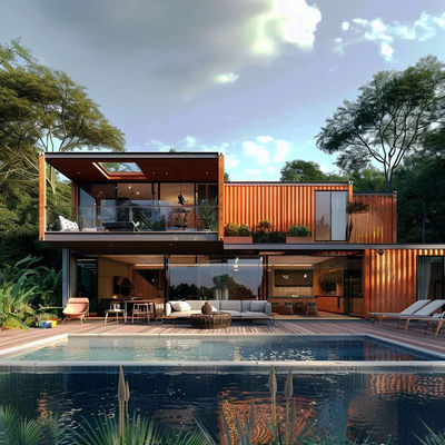 Harga yang bagus Rumah Kapsul Luar Angkasa Mewah Modern Prefabrikasi untuk Hotel atau Kantor on line