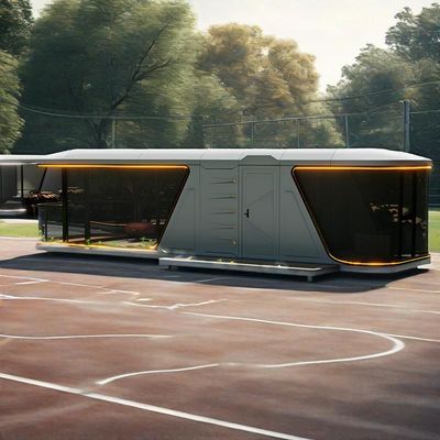 Dobra cena. Modułowy dom w kształcie kapsuły kosmicznej z panelami słonecznymi i izolacją termiczną w Internecie