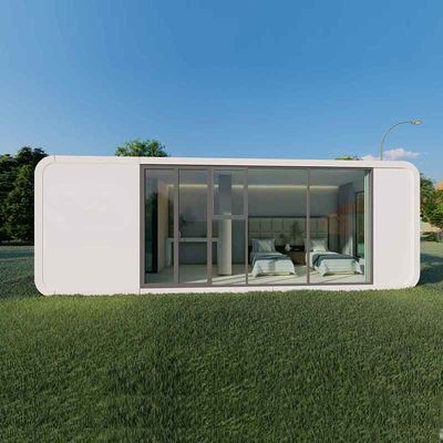 Good price Galvanized Steel Frame Small House Prefabricated Capsule Container House Luxury Space Capsule House online