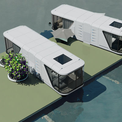 Buen precio Casa cápsula móvil prefabricada de lujo con control de acceso inteligente en línea