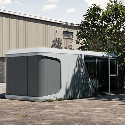 Goede prijs Mobiele Geprefabriceerde Cabinehuis 28㎡ Milieuvriendelijke Hotelkantoor Pod online
