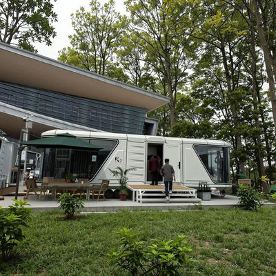 Goede prijs Intelligente wonen makkelijk ruimte capsule huis high end prefab gebouw voor aanpassing online