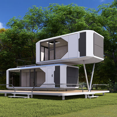 Harga yang bagus Baja Mobile Tiny Prefab Kontainer Rumah Portable Kapsul Rumah Apple kabin on line