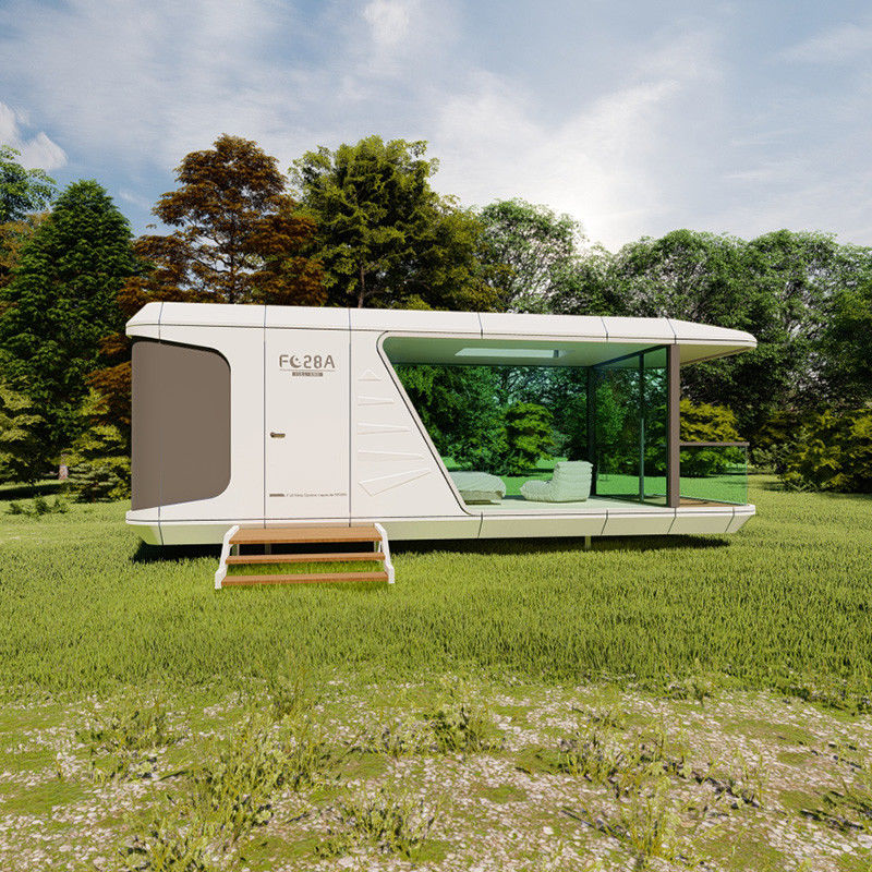 Prefabricated Luxury Tiny Space Capsule House Apple Cabin For Sunshine ...