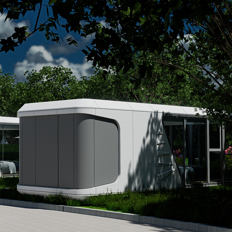 Custom Resort Hotel Movable Home 28 Square Meters Space Capsule ...