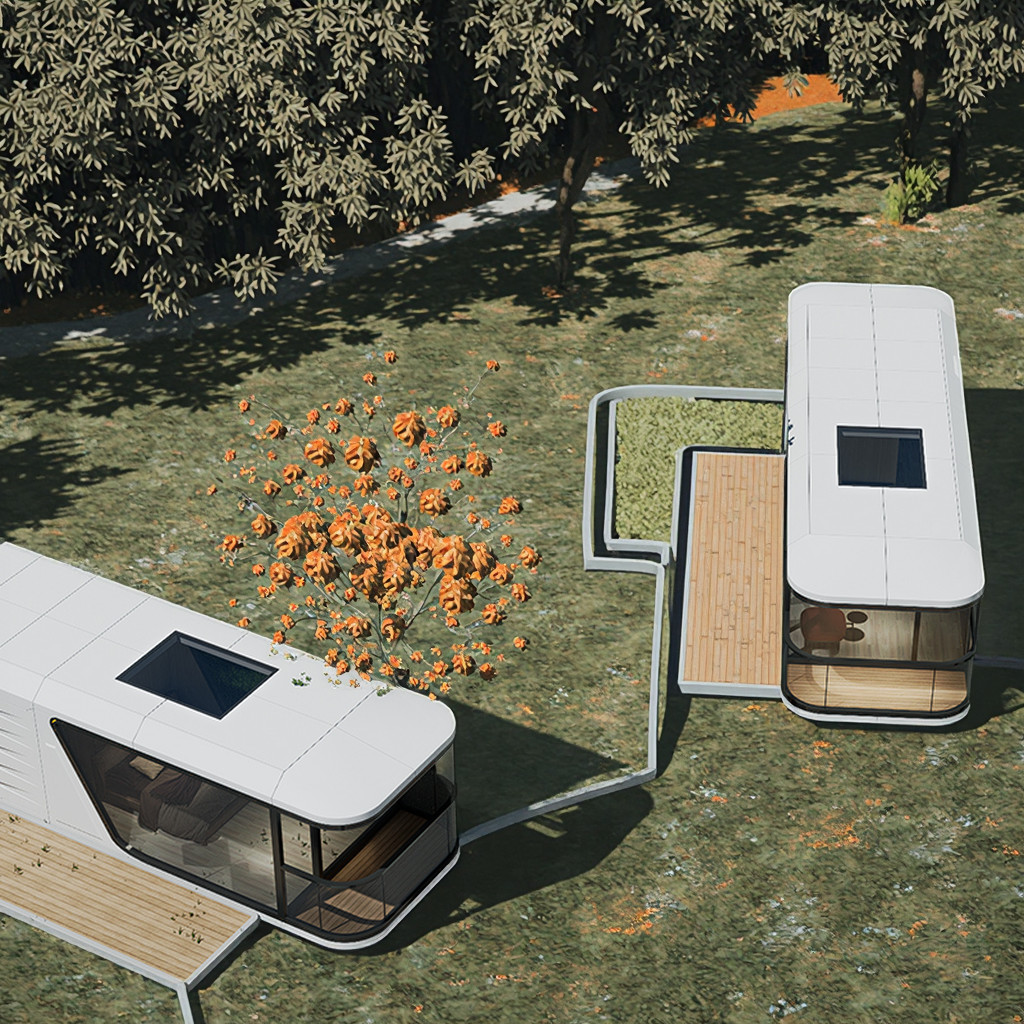 Capsule Frame Galvanized Steel Frame Mobile Hotel Capsule Room | Prefabricated