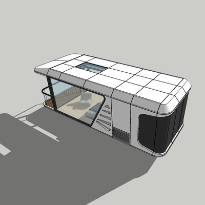 Good price Stylish And Modern Space Capsule Home 8 Tons For Better Living Experience Capsule Tiny House online