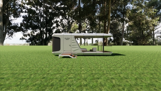 Good price Space capsule Tiny home Mobile modular houses prefabricated space capsule house with bathroom online