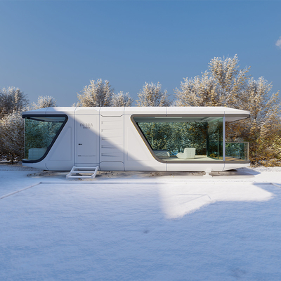 Good price 11.5M Modern Luxury Space Capsule Home Prefabricated Container apple cabin house online