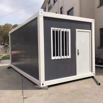 Good price Prefabricated Fold Out Shipping Container House Portable With Composite Board online