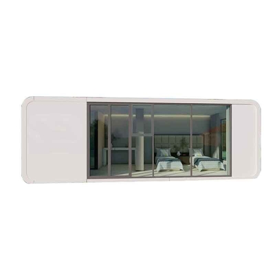 Good price Luxury Smart Eco-friendly Residential Prefabricated Modular Mobile Space Capsule Prefabricated Hotel online