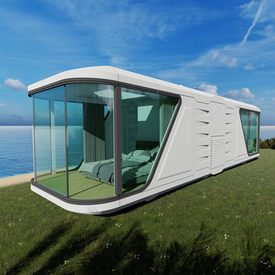 Good price Wind Resistance Modern Prefabricated House Bed Hotel Cabin Modular Capsule House Commercial online