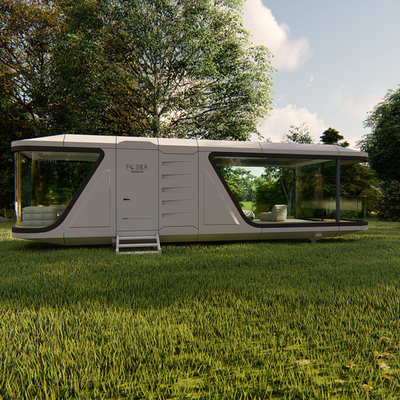 Good price Luxury Ecological Prefabricated Galvanized Steel Mobile Outdoor Capsule House For Homes And Offices online