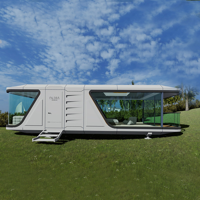 Good price 10tons Prefabricated Expandable Space Capsule Room Hotel Cabin With Smart Home System online