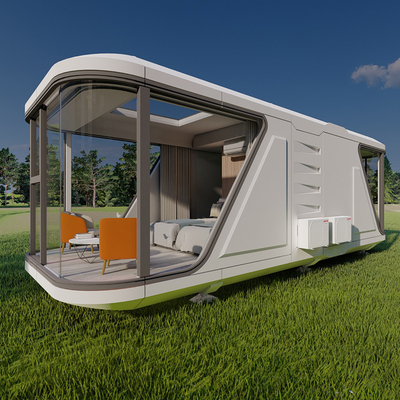 Good price Discover the Possibilities of Prefabricated Accommodation 28㎡ customized Space Capsule Hotel for sale online