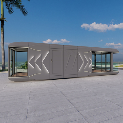 Goede prijs Op maat gemaakte luxe ruimte capsule huis moderne appel hut gegalvaniseerd stalen frame online