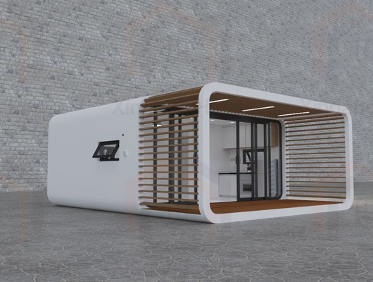 Good price Modern Apple Cabin Office Steel Material Garden Office Cabin online