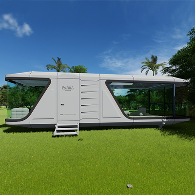 Good price Galvanized Steel Frame Capsule Cabin House Easy Installation Smart Capsule House online