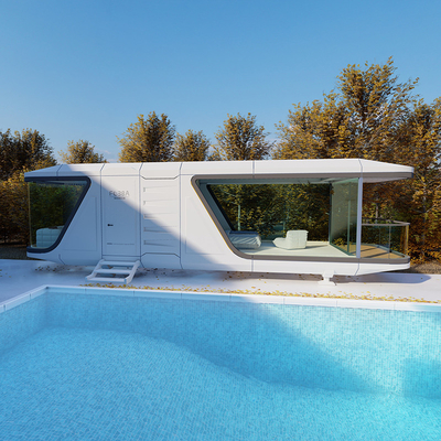 Good price Prefabricated Mobile Modular Micro Capsule House For Sale Luxury  10T 11.5*3.3*3.2m online