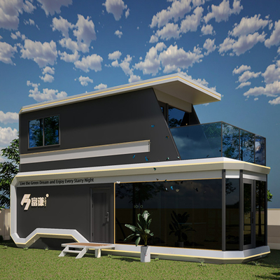 Good price Luxury Mobile Tiny House Prefabricated Container Mini Smart Capsule House Villa online