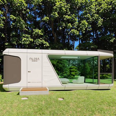 Good price Steel Frame Prefabricated Container Camping Tiny Capsule Houses Anti Corrosion online