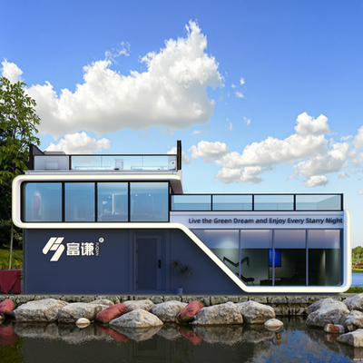Good price Prefab Luxury Space Capsule House / Container Capsule Hotel 11.5m online