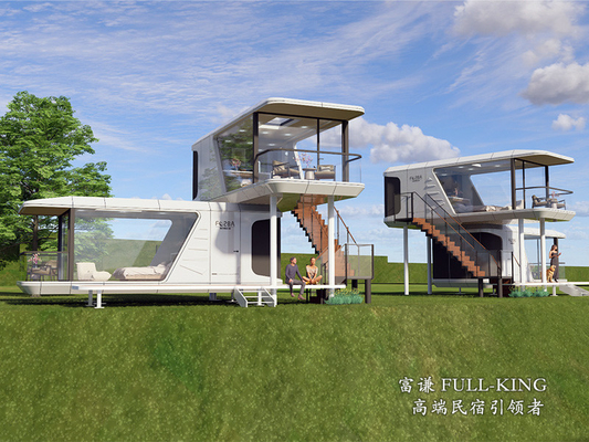 Good price Fullking 2 Floor Capsule House With Kitchen Compact Stylish And Ready For Adventure online