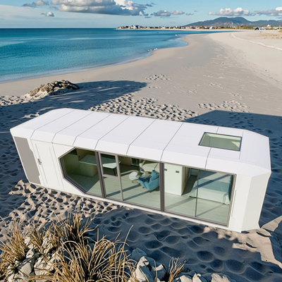 Good price Comfort And Efficiency Mobile Space Capsule With Kitchen Customizable Ecocapsule House online