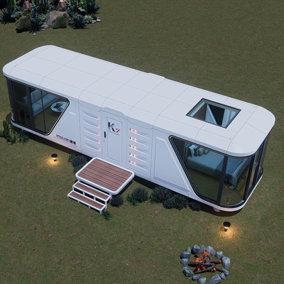 Good price Steel Structure Green Mobile Capsule House Futuristic Waterproof Office Building Shop & Workshop With Toilet online