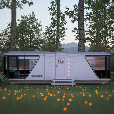 Good price Steel Roofing Capsule Mobile Home A Secret Escape From The Summer Heat In The Mountains online