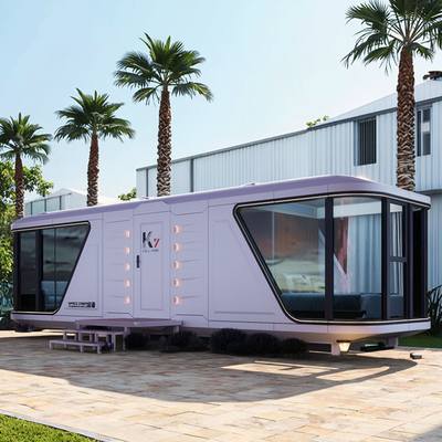 Good price Living Space Capsule House Aluminum Shell Custom Surface Treatments Modern Style online
