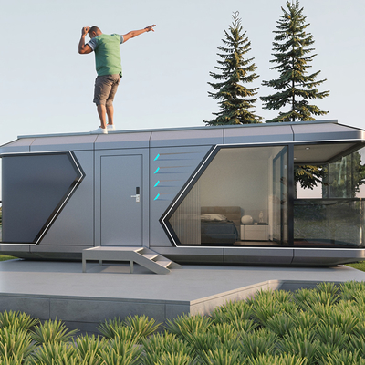 Good price Live In A Futuristic Modular Capsule House Mobile Home Modern Minimalist online