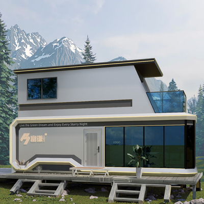 Good price Perimeter Mobile Ecocapsule Tiny House Modern White Color For Village online