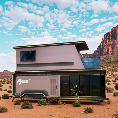 Good price Mobile Capsule House With Balcony White For Village Space Cabin House online