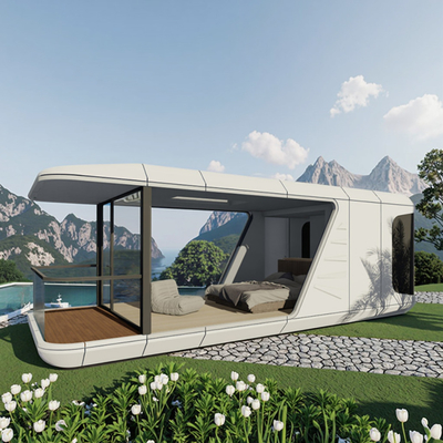 Good price Portable Camping Capsule Container House Prefabricated Modern Modular Outdoor Small Space Prefabricated Beach Mobile Hotel online